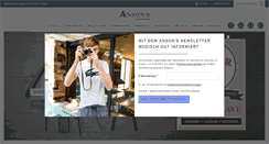 Desktop Screenshot of ansons.de